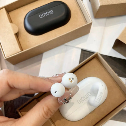 Audífonos Inalámbricos Auriculares Ambie Conduccion Osea