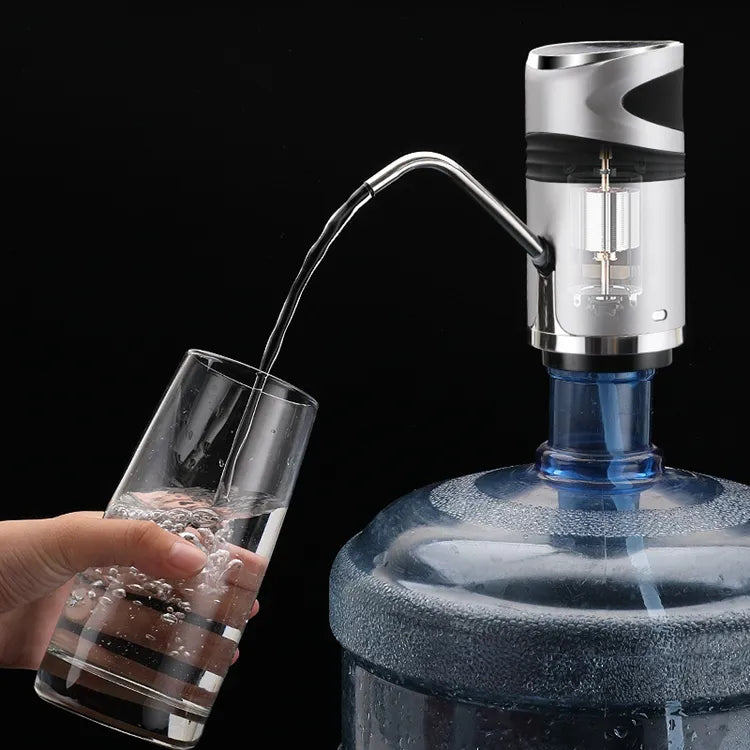 Dispensador Agua Lujo Automático Botellón Recargable Táctil