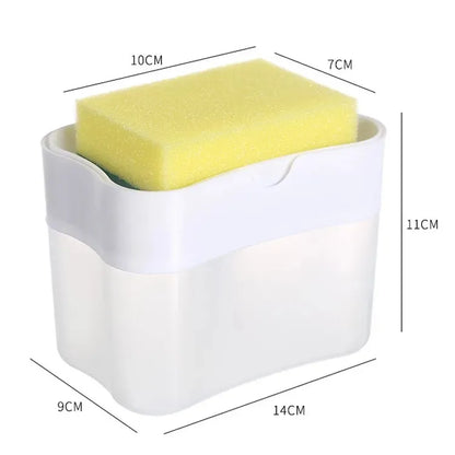 Dispensador de Jabón Liquido con esponja