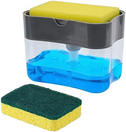 Dispensador de Jabón Liquido con esponja