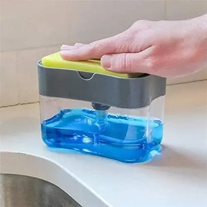 Dispensador de Jabón Liquido con esponja