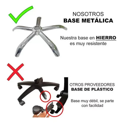 Silla Ejecutiva Para Oficina Ergonomica Espaldar Escritorio