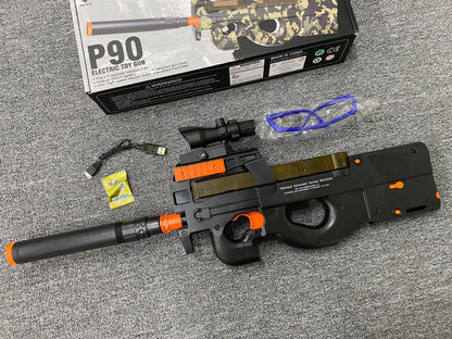 Pistola De Hidrogel P90 Eléctrica Automática Recargable