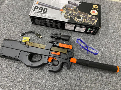 Pistola De Hidrogel P90 Eléctrica Automática Recargable