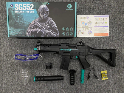 Ametralladora Hidrogel Electica Automática Recargable SG552