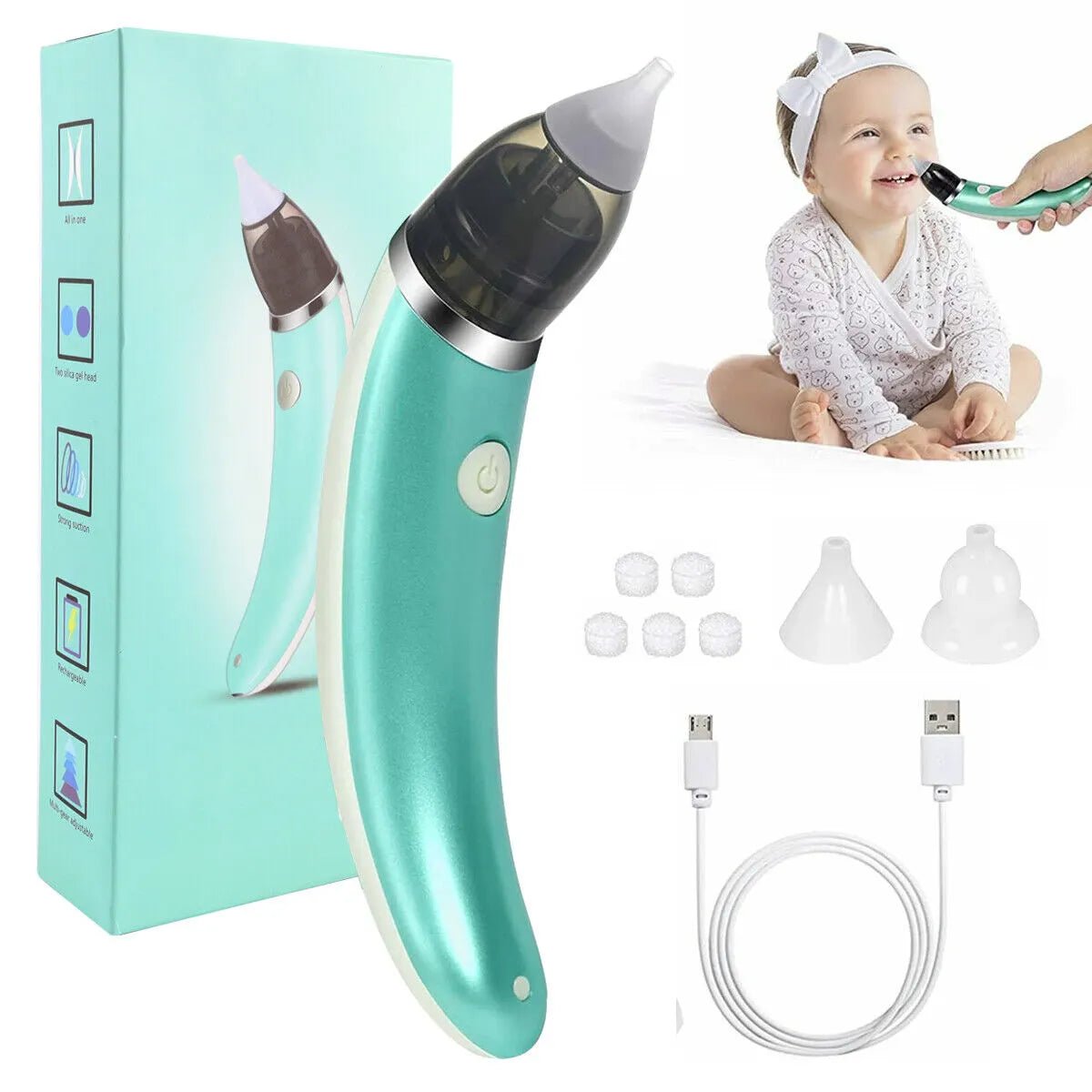 Aspirador Nasal para Bebés - Camva Store