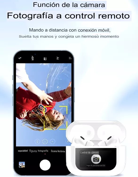 Audífonos Pro con Pantalla Táctil Para iPhone Android - Camva Store