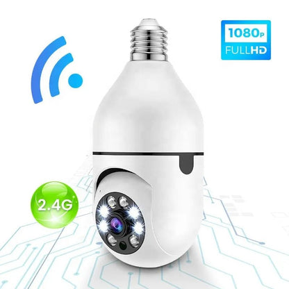Camara Robotica Wifi Ip Bombillo Full Hd Seguridad 24/7 - Camva Store