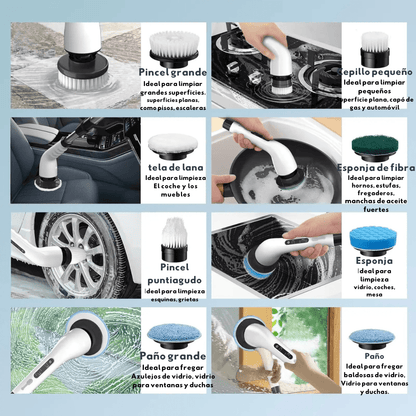 Cepillo Limpieza Brush 9 en 1 - Camva Store