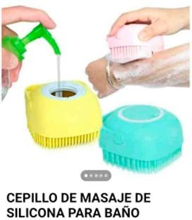 Cepillo Masajeador de Silicona para Ducha con Dispensador de Shampoo – La forma más fácil de consentir tu piel - Camva Store