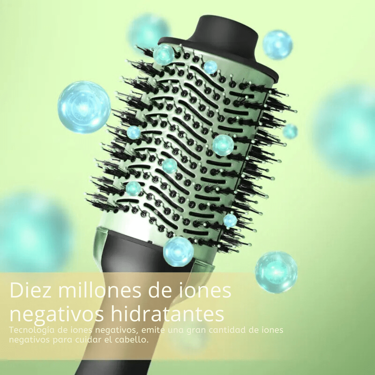 Cepillo Secador Alisador One Step Aguacate Cepillo Redondo - Camva Store