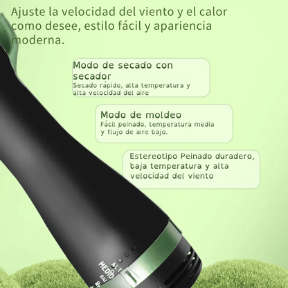 Cepillo Secador Alisador One Step Aguacate Cepillo Redondo - Camva Store