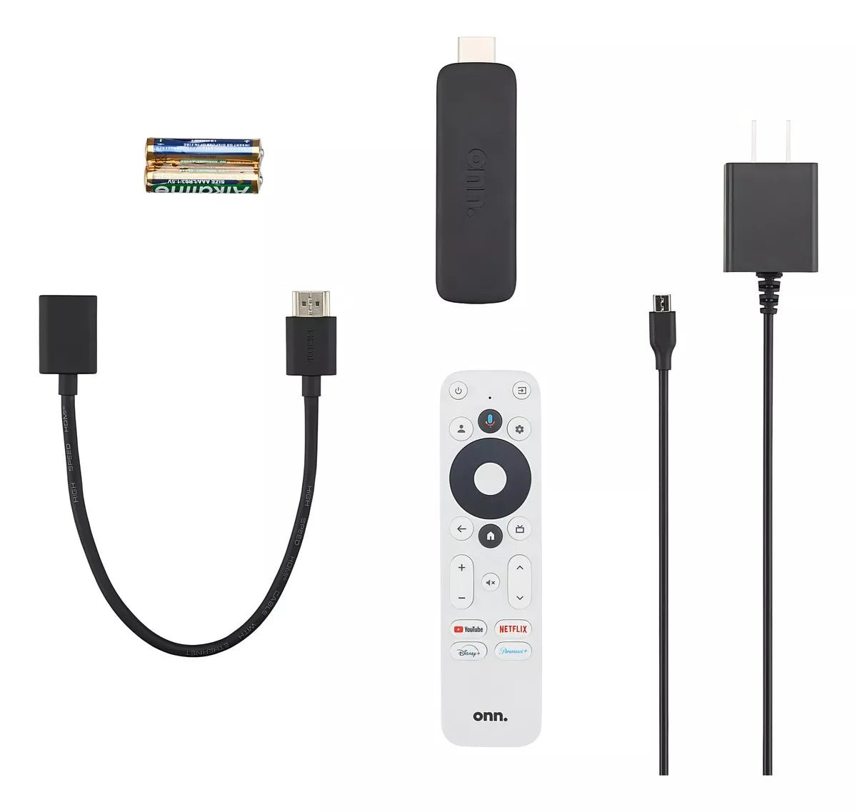 Convertidor Smart Tv (programado) Watch Onn Google Tv Streaming Hd Control Voz Original - Camva Store