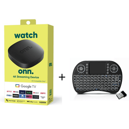 Decodificador Smart Tv (programado) Google Tv Box 4k Watch Onn Streaming 5G Original - Camva Store