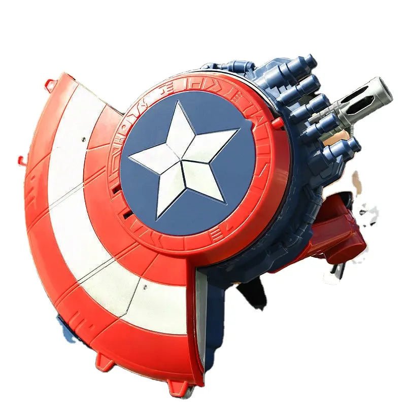 Escudo Capitán América Lanzador De Bolas Hidrogel Y Dardos - Camva Store