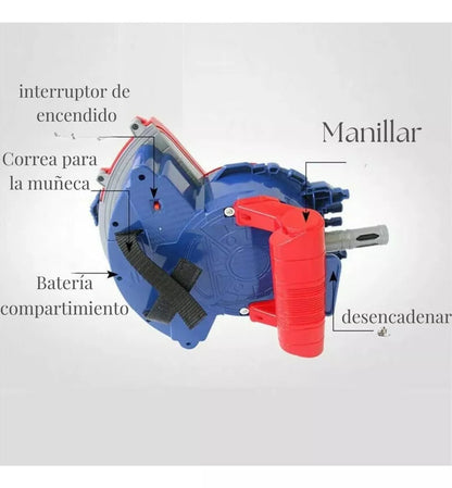 Escudo Capitán América Lanzador De Bolas Hidrogel Y Dardos - Camva Store