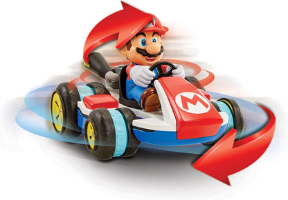 Carro Control Remoto Mario Bros Kart + 4 Pilas AA Recargables con cargador
