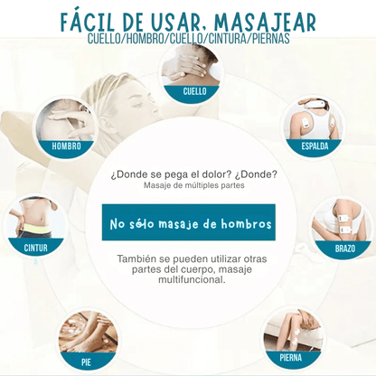 Gimnasia Pasiva 4 Electrodos Masaje Elimina Grasa Tonifica - Camva Store