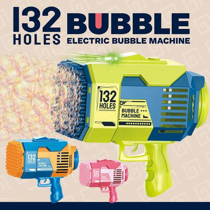 Juguete Pistola De Burbujas Eléctrica Recargable Para Niños y Niñas - Camva Store