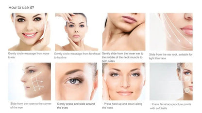 Kit De Belleza Facial 4 En 1 Manuales Rodillo Cepillo - Camva Store