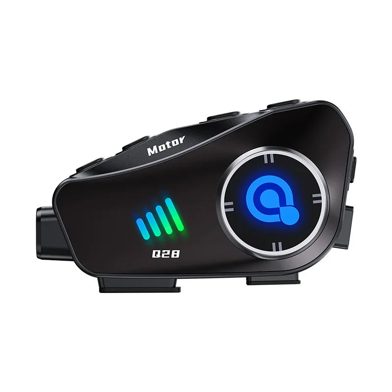 Intercomunicador Casco Moto Cámara Full HD Resistencia Agua