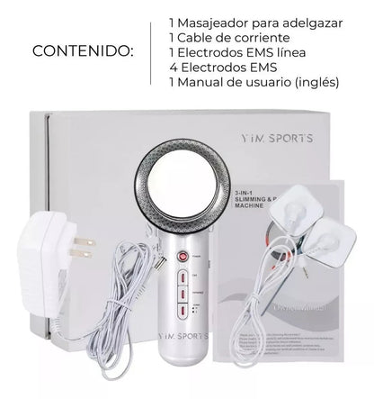 Masajeador Portátil Ultrasonido + Infrarrojo De Fisioterapia - Camva Store