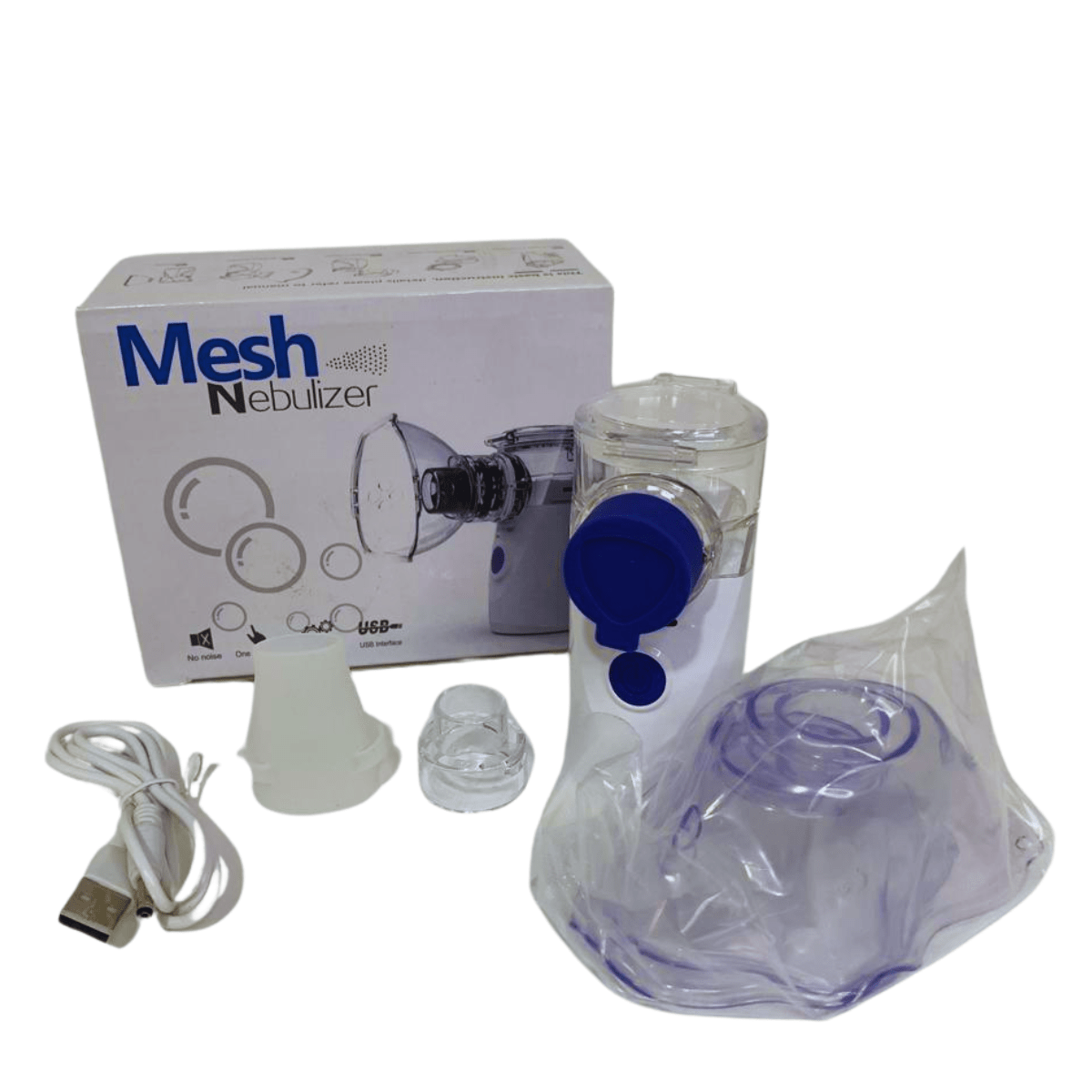 Nebulizador Portátil Mesh Inhalador USB – Respiración Más Fácil y Cómoda en Cualquier Lugar - Camva Store