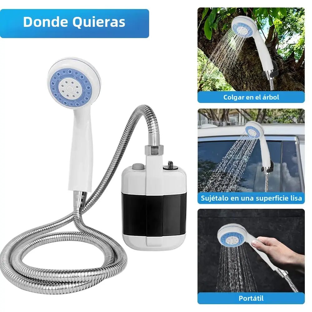 Regadera Portatil Recargable Emergencias Ducha Camping - Camva Store