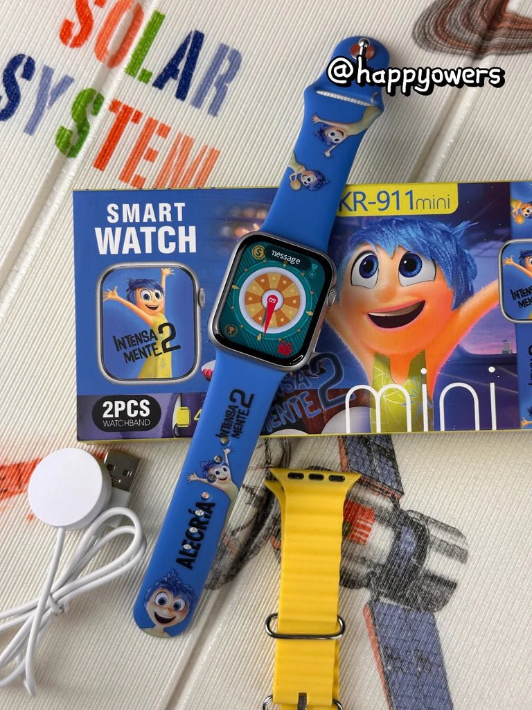 Reloj Smart watch Mini Inteligente Niños Dos Pulsos Intensamente Animado - Camva Store