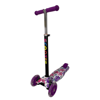 Scooter Patineta Niños Niñas 4 Ruedas 3 A 8 Años Luces Led - Camva Store