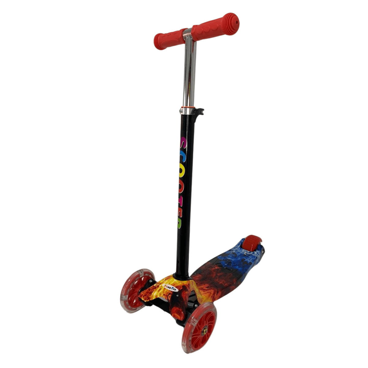 Scooter Patineta Niños Niñas 4 Ruedas 3 A 8 Años Luces Led - Camva Store