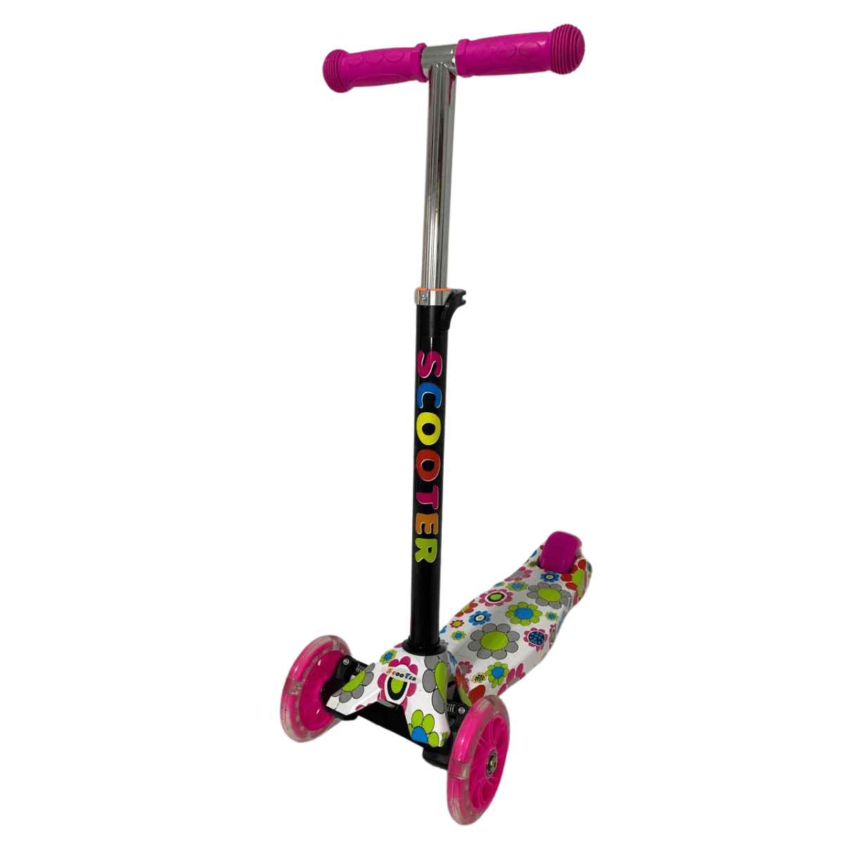 Scooter Patineta Niños Niñas 4 Ruedas 3 A 8 Años Luces Led - Camva Store