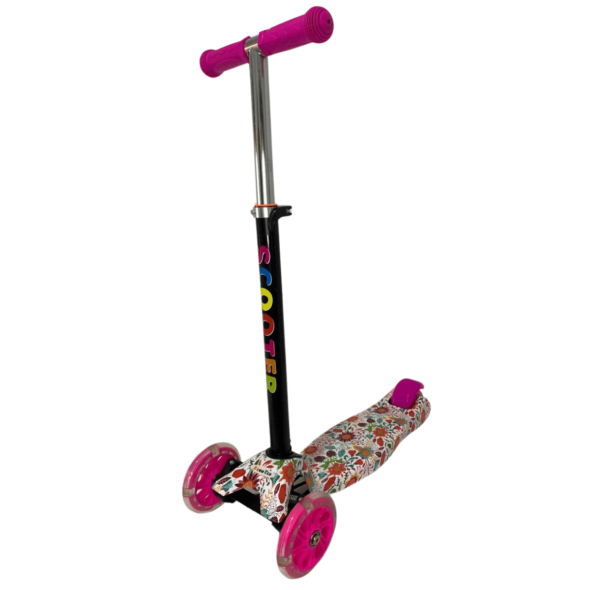 Scooter Patineta Niños Niñas 4 Ruedas 3 A 8 Años Luces Led - Camva Store