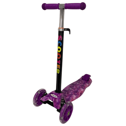 Scooter Patineta Niños Niñas 4 Ruedas 3 A 8 Años Luces Led - Camva Store