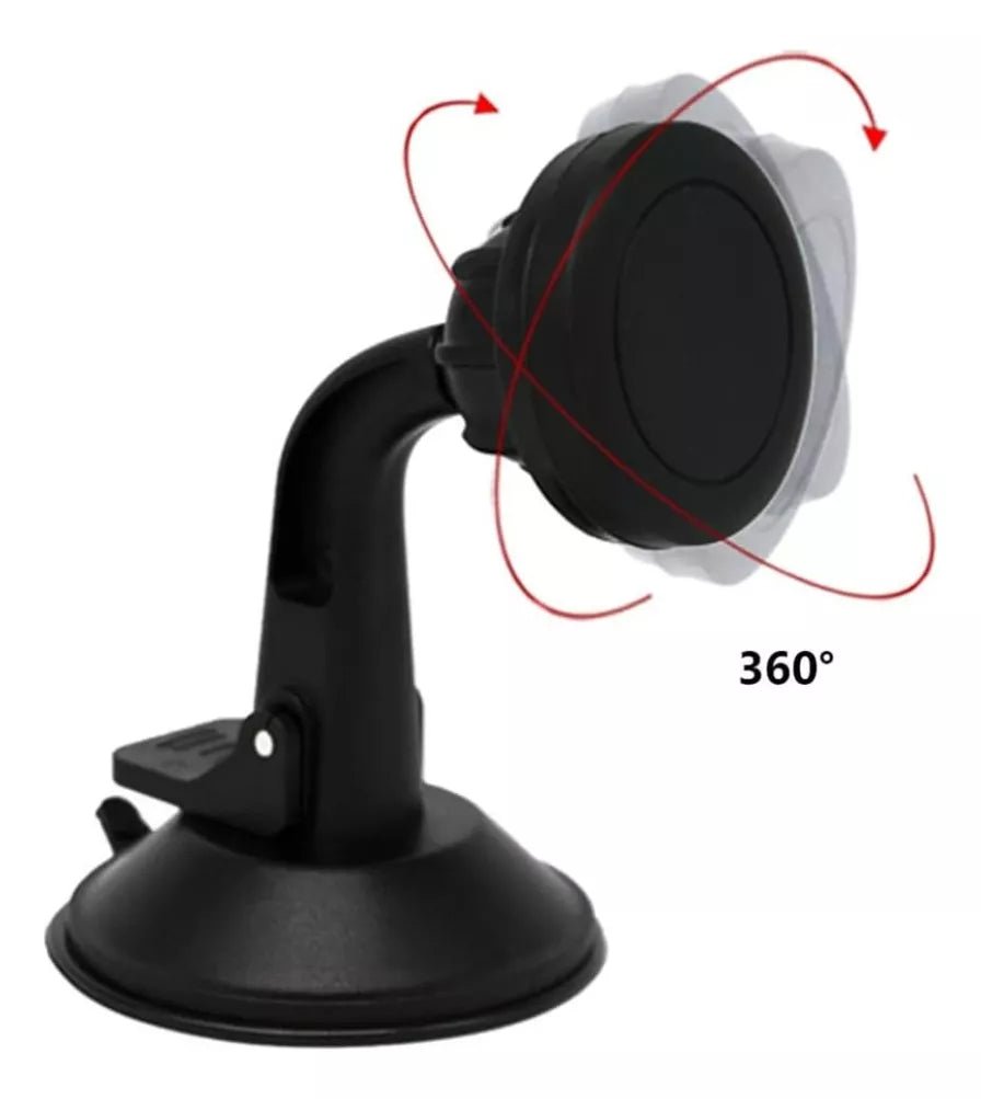 Soporte Holder Carro Magnético Celular Chupa Ventosa 360 - Camva Store
