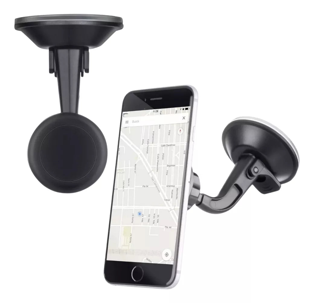 Soporte Holder Carro Magnético Celular Chupa Ventosa 360 - Camva Store